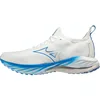 Image de Mizuno Wave Neo Wind, Undyed White/Peace Blue, 45 EU, Blanc, 45 EU