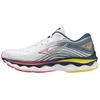Image de Mizuno Wave Sky 6 Chaussures de Trail Running Femme Blanc/Hibiscus/Buttercup, 36,5 EU, White Hibiscus Buttercup, 36.5 EU