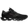 Image de Mizuno Wave Prophecy 12 Chaussures de Course Unisexe Adulte, Noir/GE Gold, 38 EU, Black Ge Gold, 38 EU