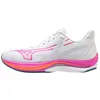 Image de Mizuno Chaussures de Course Wave Rebellion Sonic - Unisexe, Blanc 807 C Cendres Bleues, 40 EU