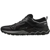 Image de Mizuno Chaussures de Trail Wave Ibuki 4 GTX pour Homme, Noir métallisé Gris foncé ombré, 42 EU