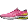 Image de Mizuno Wave Prodigy 5 (W), Chaussures de Running pour Femme, Vivid Pink/Snow White/Sulphur Spring, 39 EU, Vivid Pink Snow White Sulphur Spring, 39 EU