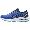 Image de Mizuno Chaussures de Course Wave Equate 7 pour Femme, Dblue White Neonflame, 38.5 EU