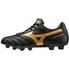 Image de Mizuno Unisexe Morelia II ProSoccer, Noir doré Darkshadow, 42.5 EU