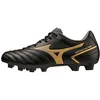 Image de Mizuno Monarcidaneoii Sel Soccer Unisexe, Noir/doré, 45 EU
