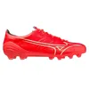 Image de Mizuno   Elite, Chaussures de Football Unisexe Adulte, Fiery Coral 2/White/Bolt 2, 45 EU, Fiery Coral 2 White Bolt 2, 45 EU