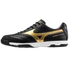 Image de Mizuno Chaussures de Football Moreliasalaclassicino Unisexes, Noir doré foncé ombré, 43 EU