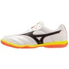 Image de Mizuno MRL Sala Club Chaussures de Futsal Unisexe, Blanc/Noir, 44.5 EU