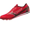 Image de Mizuno X First 2 Chaussures Unisexes pour Adultes HighRiskRed/Black/Silver 44 EU, Highriskred Black Silver, 44 EU
