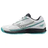 Image de Mizuno Femmes Break Shot 4 Carpet Chaussures De Tennis Chaussure Moquette Blanc - Bleu 40,5