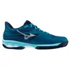 Image de Mizuno Hommes Wave Exceed Light 2 Clay Chaussures De Tennis Chaussure Terre Battue Bleu Foncé - Bleu Clair 44