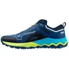 Image de Mizuno Mixte Shoe Wave Ibuki Chaussures, Bleu Marine/Blanc/Vert (Navy Peony White Sharp Green), 44.5 EU
