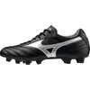 Image de Mizuno Morelia II Club Chaussures de Football Homme, Noir et argenté., 40 EU