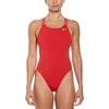 Image de NIKE Spiderback One Piece Maillot de Bain pour Femme, Femme, Survêtement, NESSA003-614, Rouge (University Red), 34