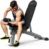 Image de JOROTO MD80 Banc de Musculation Banc Réglable Pour L'entraînement, 4 en 1 Complet Multifonction du Corps Banc Inclinable Pliable, Capacité de Poids de 450 kg