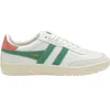 Image de Gola Mixte Falcon Baskets, White/Green Mist/Coral Pink, 36 EU