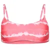 Image de Superdry Code Bikini Top NH Chemise Business, Tie Dye Pink, 36 Femme