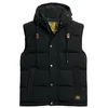 Image de Superdry Gilet à Capuche Veste, Noir de Jet, S Homme