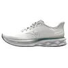 Image de Mizuno Chaussures de course pour homme Wave SKYRISE 7 - J1GC2609, Blanc., 44.5 EU