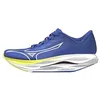 Image de Mizuno Chaussures de course Wave Rebellion Flash 3 J1GC2535 pour homme, bleu, 47 EU