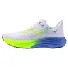 Image de Mizuno Wave Rider 29 Chaussures de course pour femme Blanc/Jaune/Ultrama