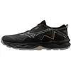 Image de Mizuno Wave Daichi 9 GTX Chaussures de trail pour femme, noir/gris ultime/gris ultime, Noir , 40.5 EU