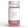 Image de Pastilles gélifiées Cheveux, peau et ongles sans sucre - 60gommes à mâcher - Sugar Free Strawberry