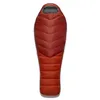Image de Rab Alpine 600 Sac de Couchage, Rouge, Regular Left