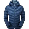 Image de Rab Cirrus Flex Veste à capuche légère et isolante pour femme pour randonnée, Bleu tempête, Medium