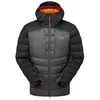 Image de RAB Cirrus Sweat à capuche isolé ultra léger pour homme pour randonnée, escalade et ski, Anthracite/Graphène, XX-Large