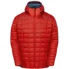 Image de Rab Mythic Alpine Veste légère pour homme   Manteau imperméable et coupe-vent isolé en duvet pour randonnée, escalade et alpinisme, Dark Horizon, Large