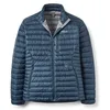 Image de Rab Veste Microlight pour homme   Manteau matelassé à capuche 700 garnissage pour randonnée, escalade et ski   Bleu tempête   Taille XL