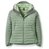 Image de Rab Microlight Windstopper Hoody GTX Veste coupe-vent Gore-Tex pour femme, Vert figue foncé, Large