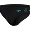 Image de Speedo Hyper IIIoom Splice III Slip de Bain Homme, Noir/Bolt, 3XL