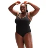 Image de Speedo Shaping AquaNite 1 Piece Maillot de Bain Femme, Noir, 42