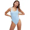 Image de Speedo Maillot de Bain texturé avec Dos en U Profond pour Femme | Maillots de Bain | Design élégant, Bleu Curieux, 60