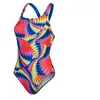 Image de Speedo Maillot de bain une pièce Alv Dg Lbk1Pc pour femme, rouge/bleu, 58
