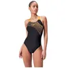 Image de Speedo Maillot de bain femme Medley Logo noir orange, noir/orange, 44 FR