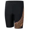 Image de Speedo Maillot de bain pour garçon avec logo Medley Noir/orange, noir/orange, 9-10 ans
