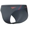 Image de Speedo Hyperboom Splice Slip de Natation pour Homme, Grey Lead/Neon Coral, 32