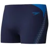 Image de Speedo Hyperboom Splice Aquashort pour Homme, Peacoat/Lagoon Blue, 38