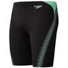 Image de Speedo Hyperboom Splice Brouilleur de Natation pour Homme, Black/Alfalfa Green, 32