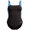 Image de Speedo Shaping Luna Lustre Printed 1 Maillot de Bain Une Pièce pour Femme, Indigo Glow, 40