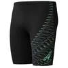 Image de Speedo Medley Logo Brouilleur de Natation pour Homme, Black/Alfalfa Green, 30