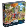 Image de The House of Puzzles - Puzzle Cidre & Rosie   Gros puzzles de 500 pièces pour adultes, pièces extra larges, illustré d'artiste, paysage pittoresque, cadeaux de puzzle de luxe