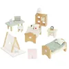 Image de Le Toy Van - Wooden Doll House Daisylane Children's Bedroom Play Set For Dolls Houses , Dolls House Furniture Sets - Suitable For Ages 3+
