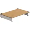 Image de Meubles hi-fi Blok Stax 2G Base Naturel & Blanc satiné