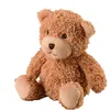 Image de Warmies - Bouillotte chauffante micro-ondes à graines avec housse peluche - Teddy marron