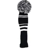 Image de LONGRIDGE Fairway Pom Pom Couvre tête de Golf - Blanc/Noir