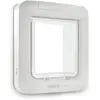 Image de Grande chatière à Puce électronique pour Chats et Petits Chiens SureFlap Sure Petcare, Fonction Couvre-feu, Compatible avec Les médaillons d'identification par radiofréquence et Les micropuces,Blanc
